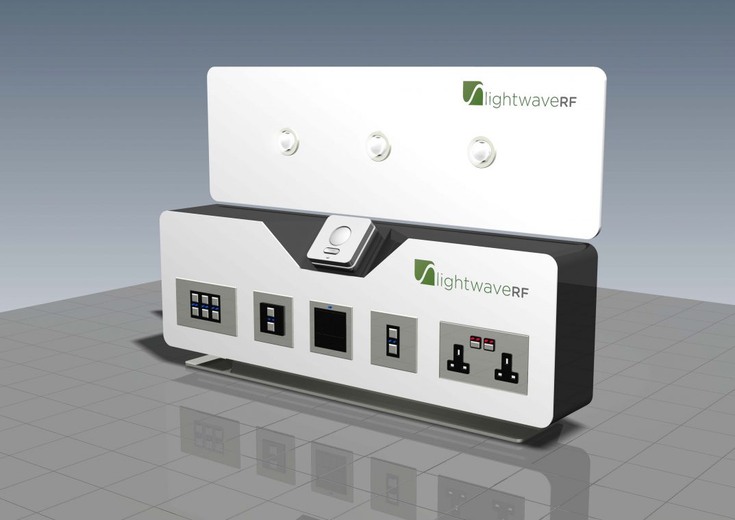 Lightwave RF portable display